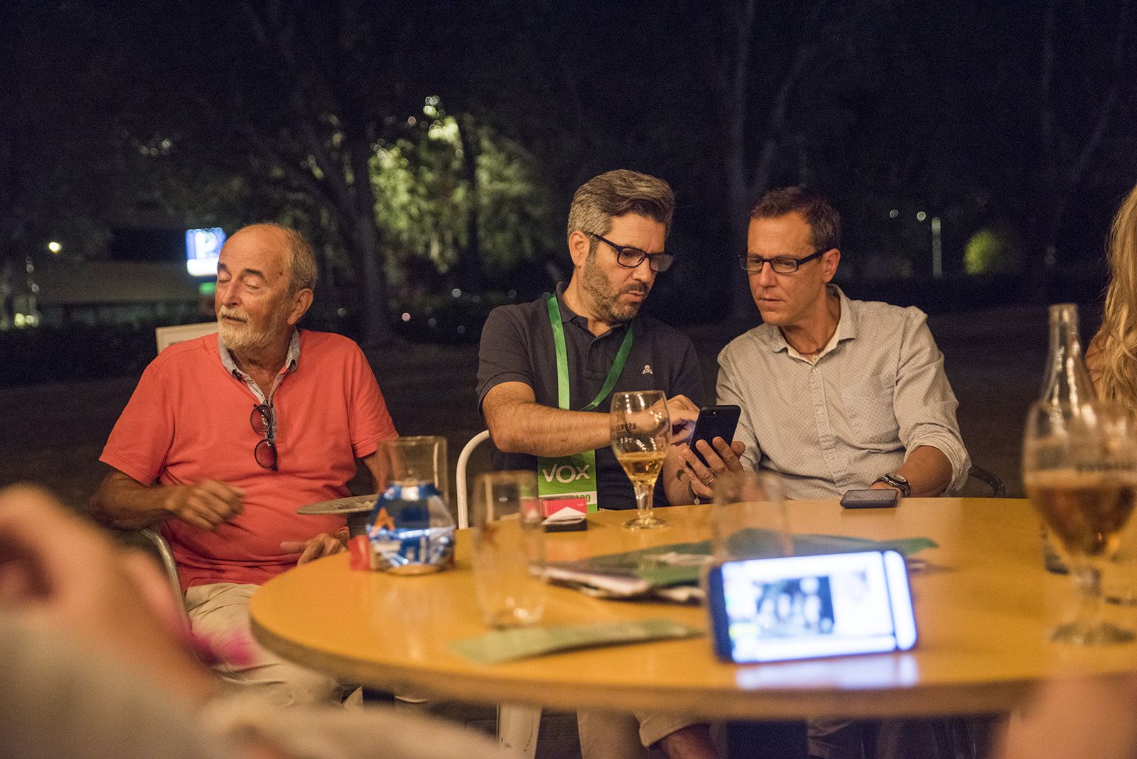 Vox a Sant Cugat. FOTO: Bernat Millet.