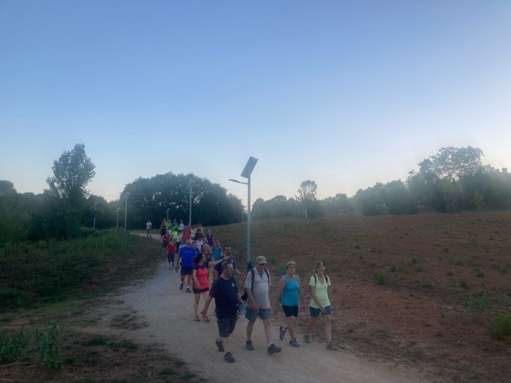 El Club Muntanyenc Sant Cugat promou l'esport solidari amb una caminada. FOTO: Club Muntanyenc Sant Cugat