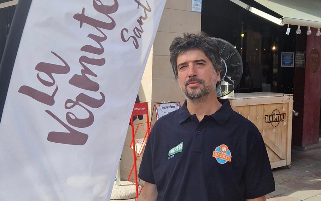 Santi Argento, nou entrenador del sènior masculí del QBasket Sant Cugat. FOTO: Cedida