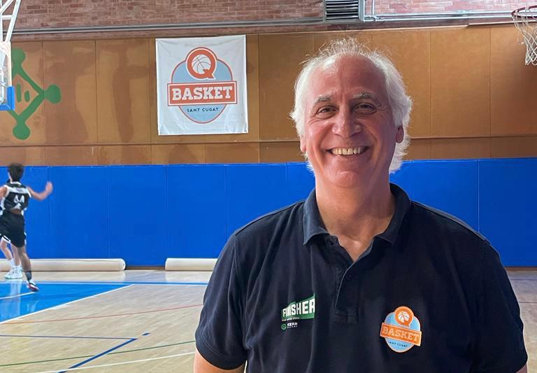 Agustí Farné serà seurà a la banqueta del QBasket Sant Cugat femení. FOTO: Cedida