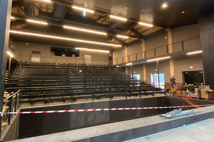 Les noves graderies de La Unió. FOTO: Instagram @josepmvalles