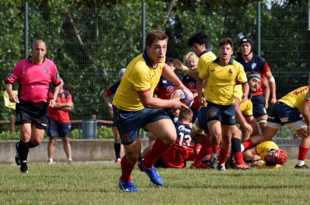 Alvaro Garcia, campió del World Rugby U20 Trophy. FOTO: FER