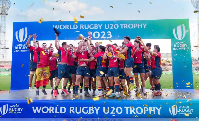 Alvaro Garcia campió rugby sots 20