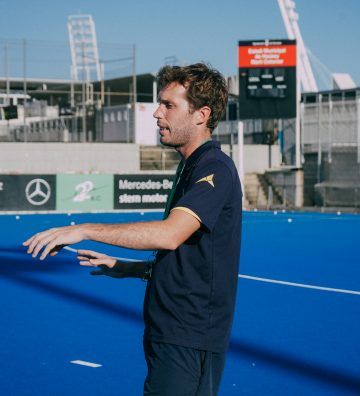 Oriol Torras, entrenador del Junior FC. FOTO: RFEH