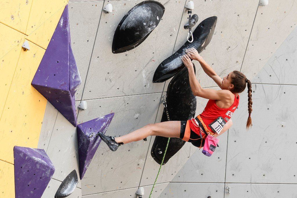 Geila Macià tornarà a competir en la modalitat de blog. FOTO: Dimitris Tosidis - IFSC