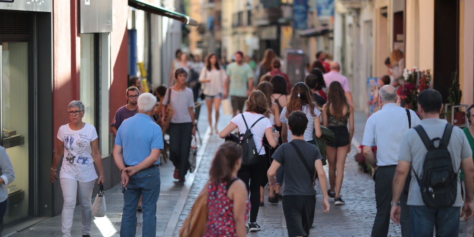 El carrer de Santa Maria, un dels carrers afectats. FOTO: Arxiu