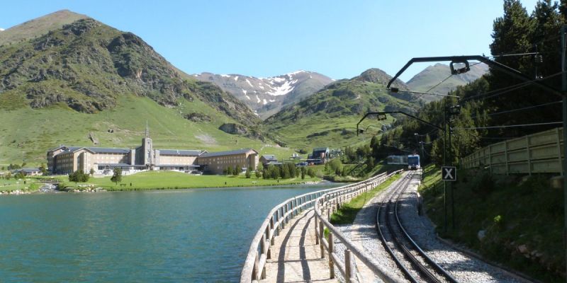 Santuari de la Vall de Núria. FOTO: FGC