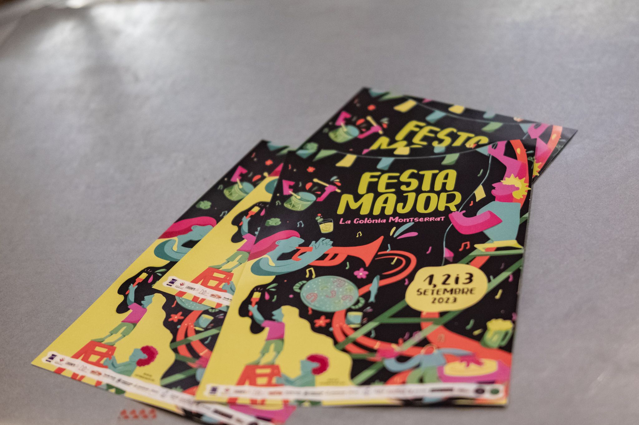Pregó de La Festa Major de la Colònia Montserrat. FOTO: Ale Gómez