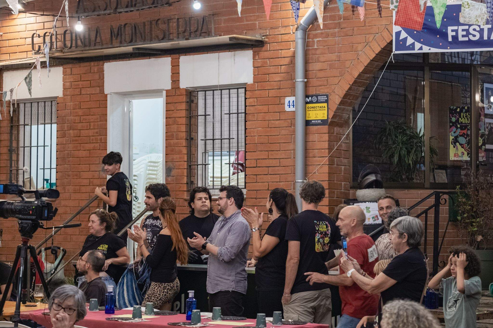 Pregó de La Festa Major de la Colònia Montserrat. FOTO: Ale Gómez