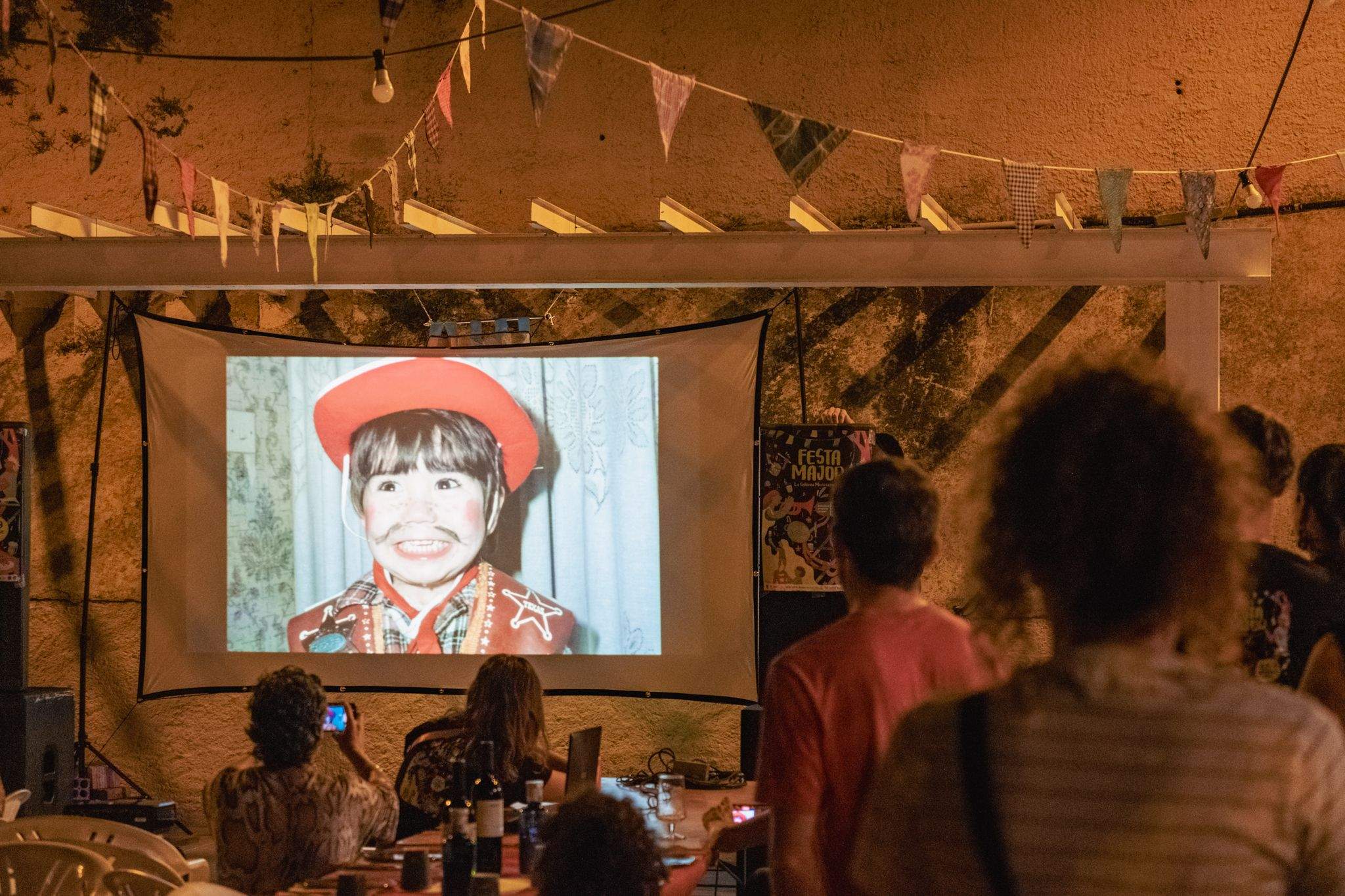 Pregó de La Festa Major de la Colònia Montserrat. FOTO: Ale Gómez