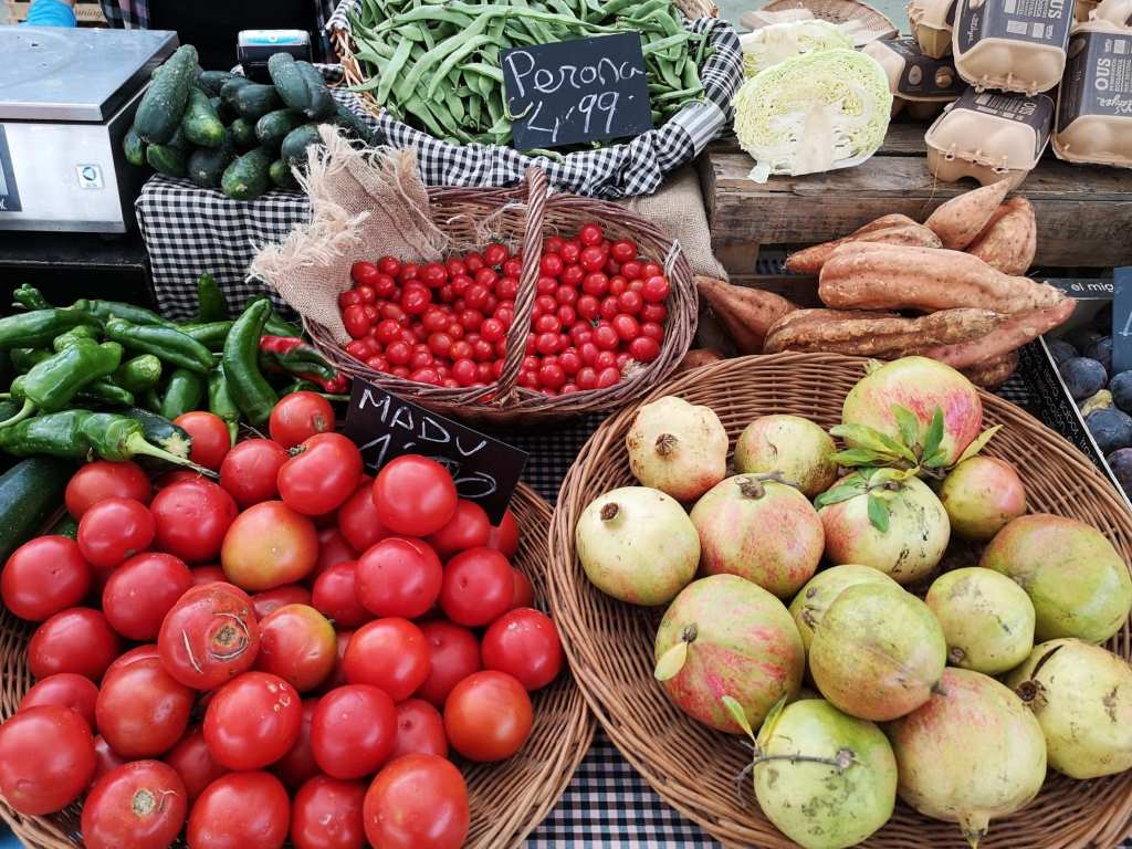 Mercat de pagès a Mira sol. FOTO: arxiu