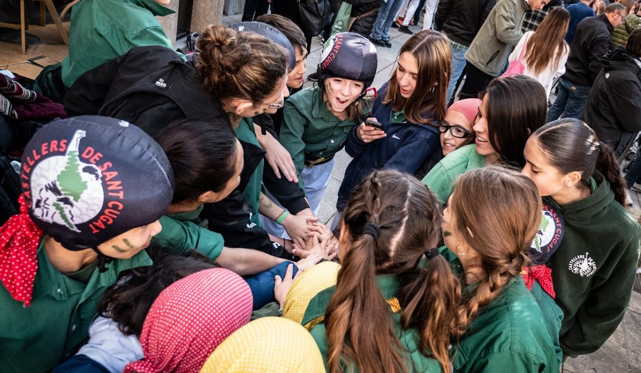 castellers de sant cugat FOTO: Cedida