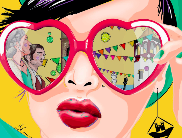 Fragment del cartell de la Festa Major de Valldoreix 2023