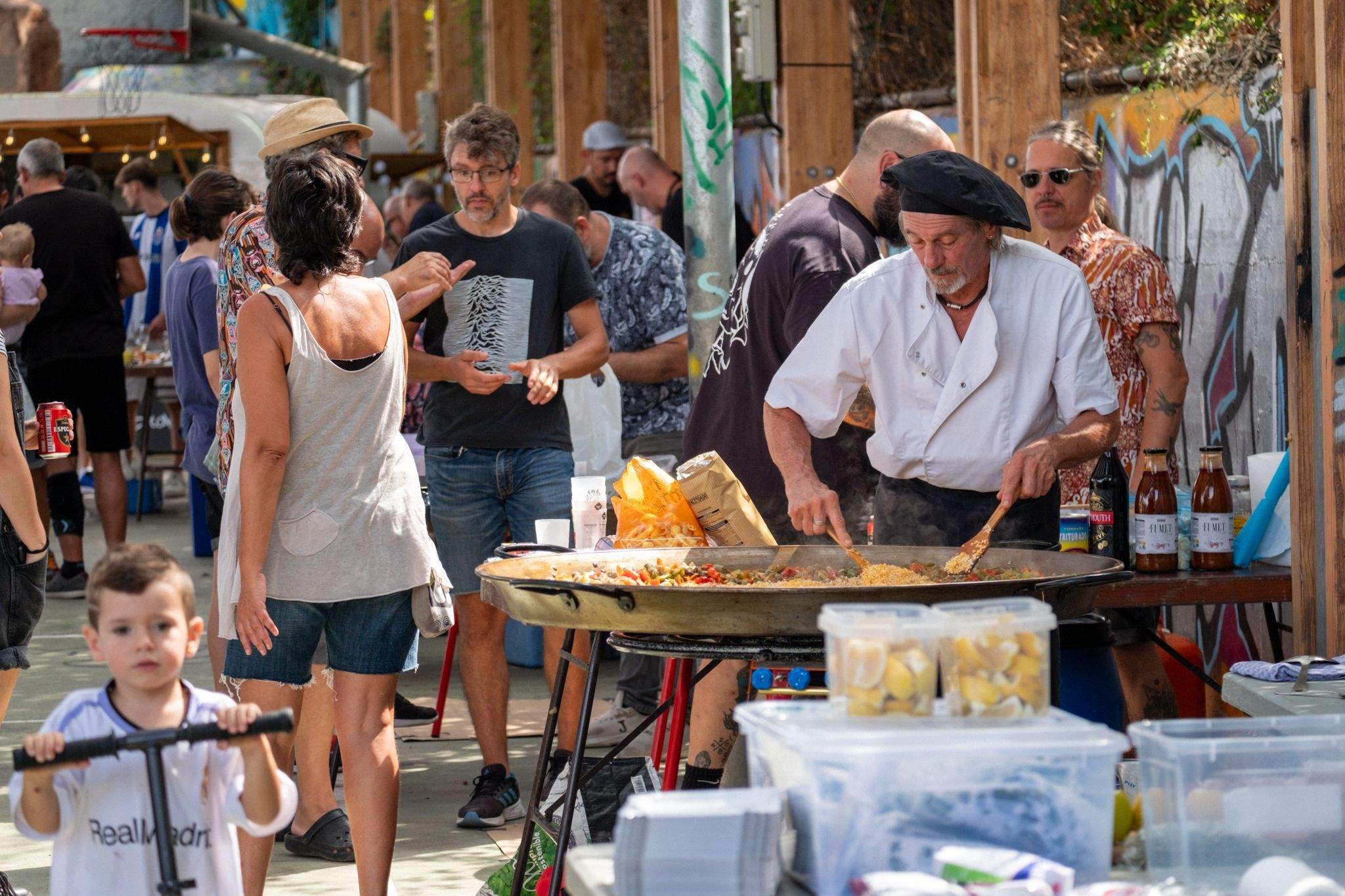 El fi de festes va arribar amb la Paellada de Festa Major FOTO: Ale Gómez