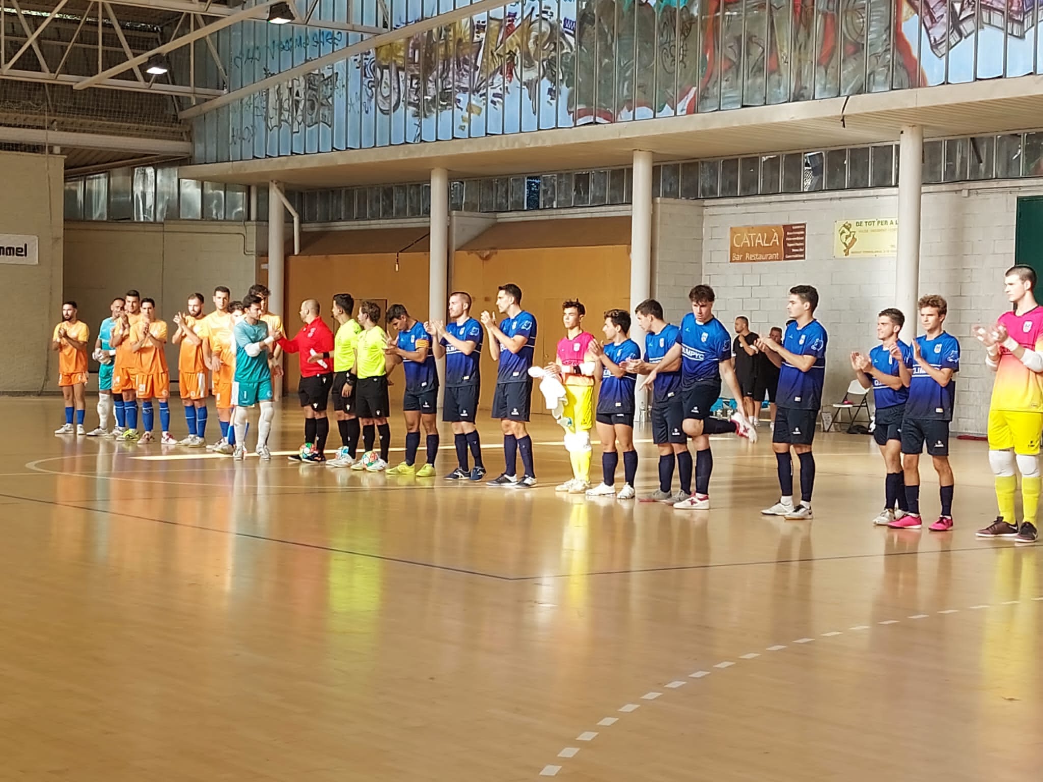 L'Olimpyc Floresta FS ha disputat la 1a ronda de la Copa del Rei. FOTO: Cedida