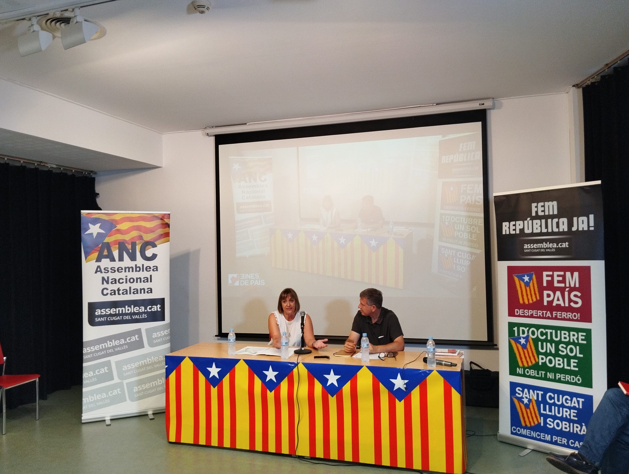 Natàlia Cugueró i Eduard Gràcia FOTO: TOT