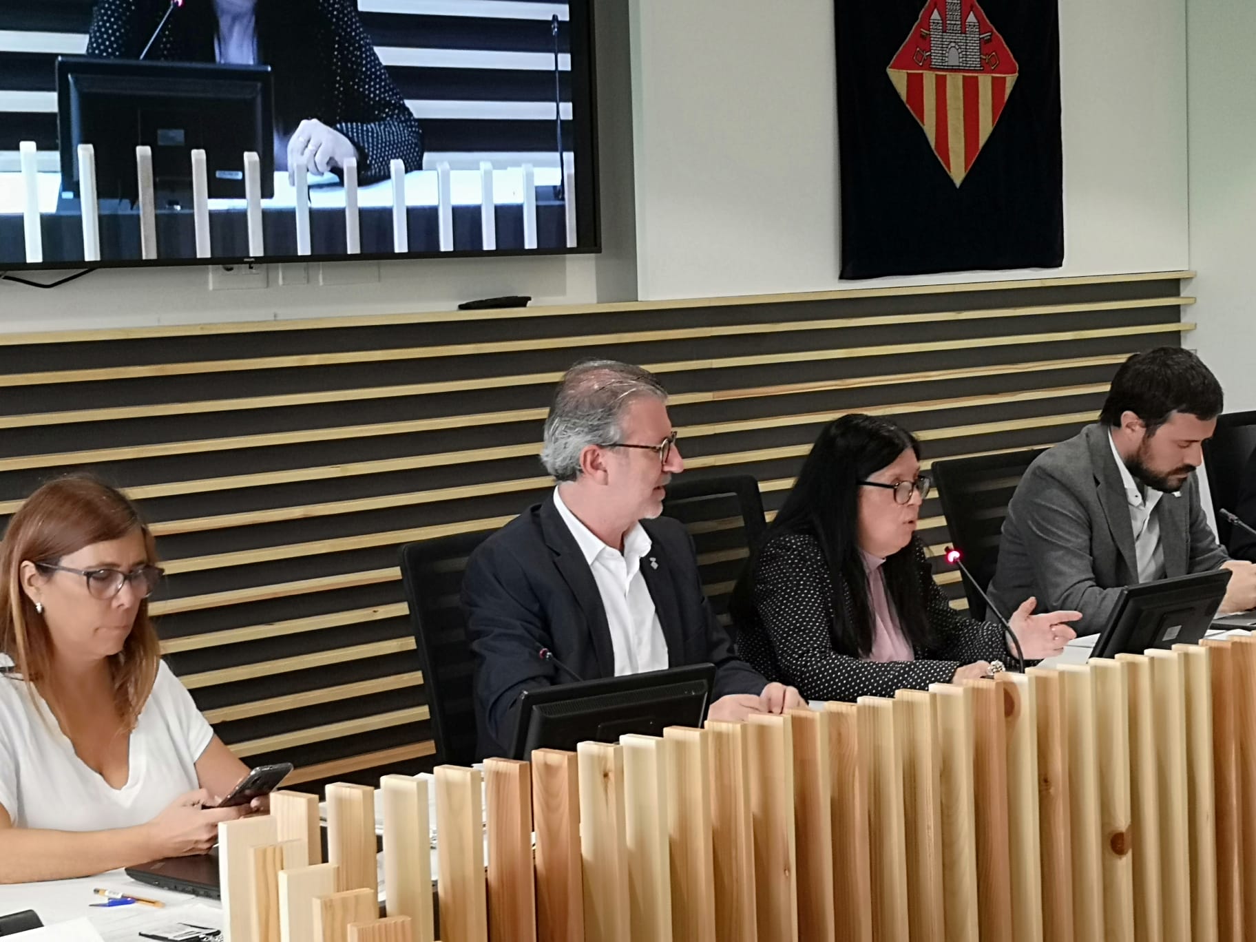 Helena López, Síndica de Greuges, ha presentat l'informe de Sant Cugat del 2022. FOTO: Ajuntament