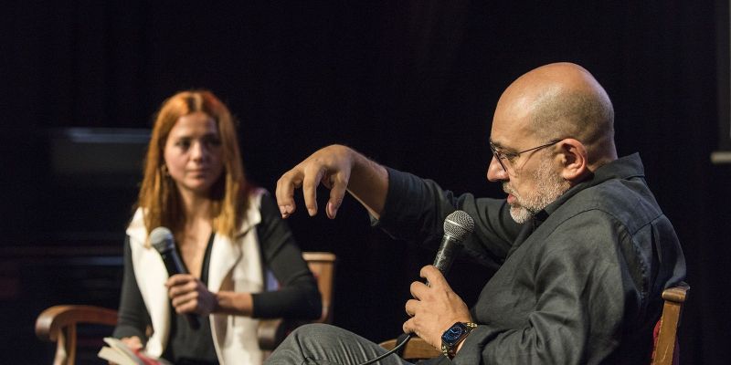 Presentació del llibre 'La democràcia mor al núvol' de Josep M. Ganyet. FOTO: Bernat Millet.