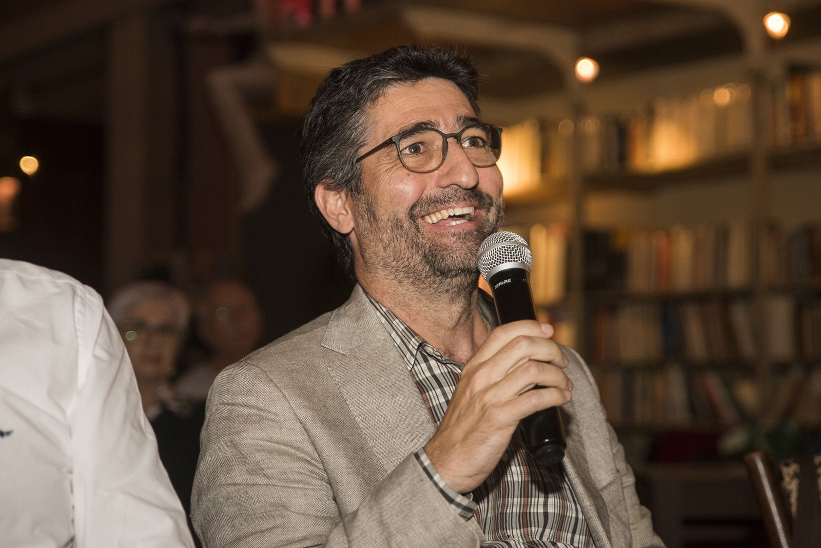 Presentació del llibre 'La democràcia mor al núvol' de Josep M. Ganyet. FOTO: Bernat Millet.