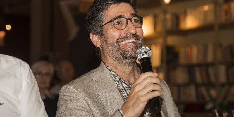 Presentació del llibre 'La democràcia mor al núvol' de Josep M. Ganyet. FOTO: Bernat Millet.