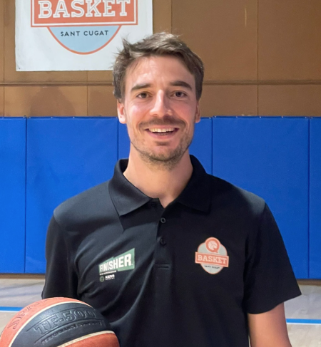 Jordi Albert Pigem ha estat entrenador i jugador del Qbasket Sant Cugat. FOTO: Cedida