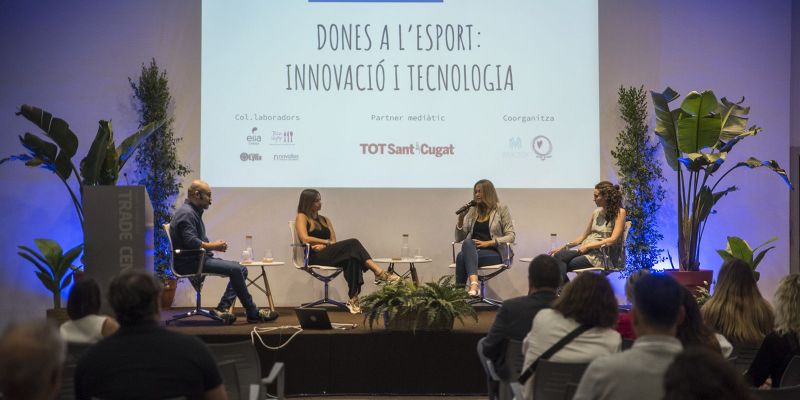 Dones a l'Esport: Innovació i Tecnologia. FOTO: Bernat Millet