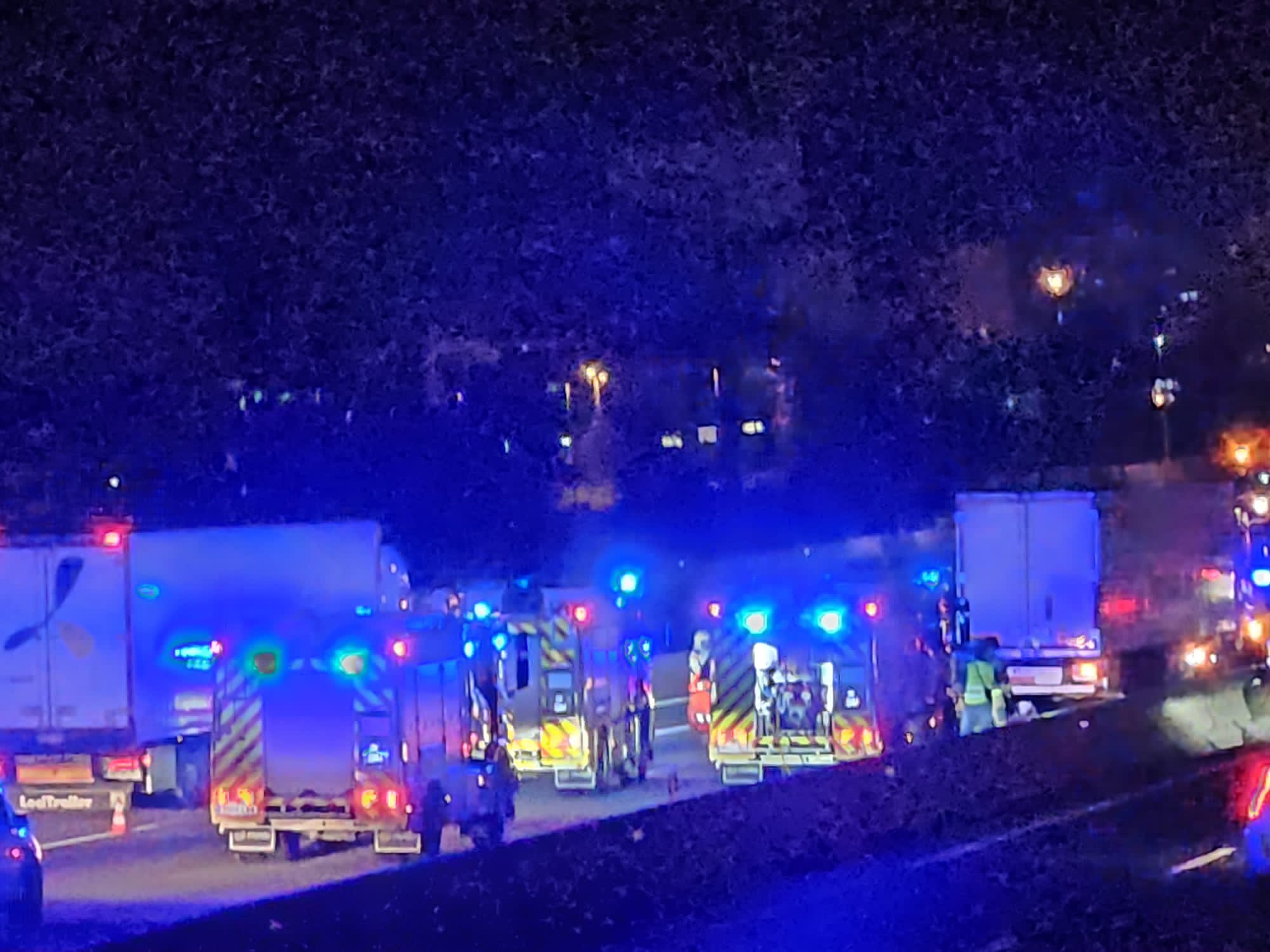 Diverses dotacions del Bombers van assistir a l'accident FOTO: Cedida