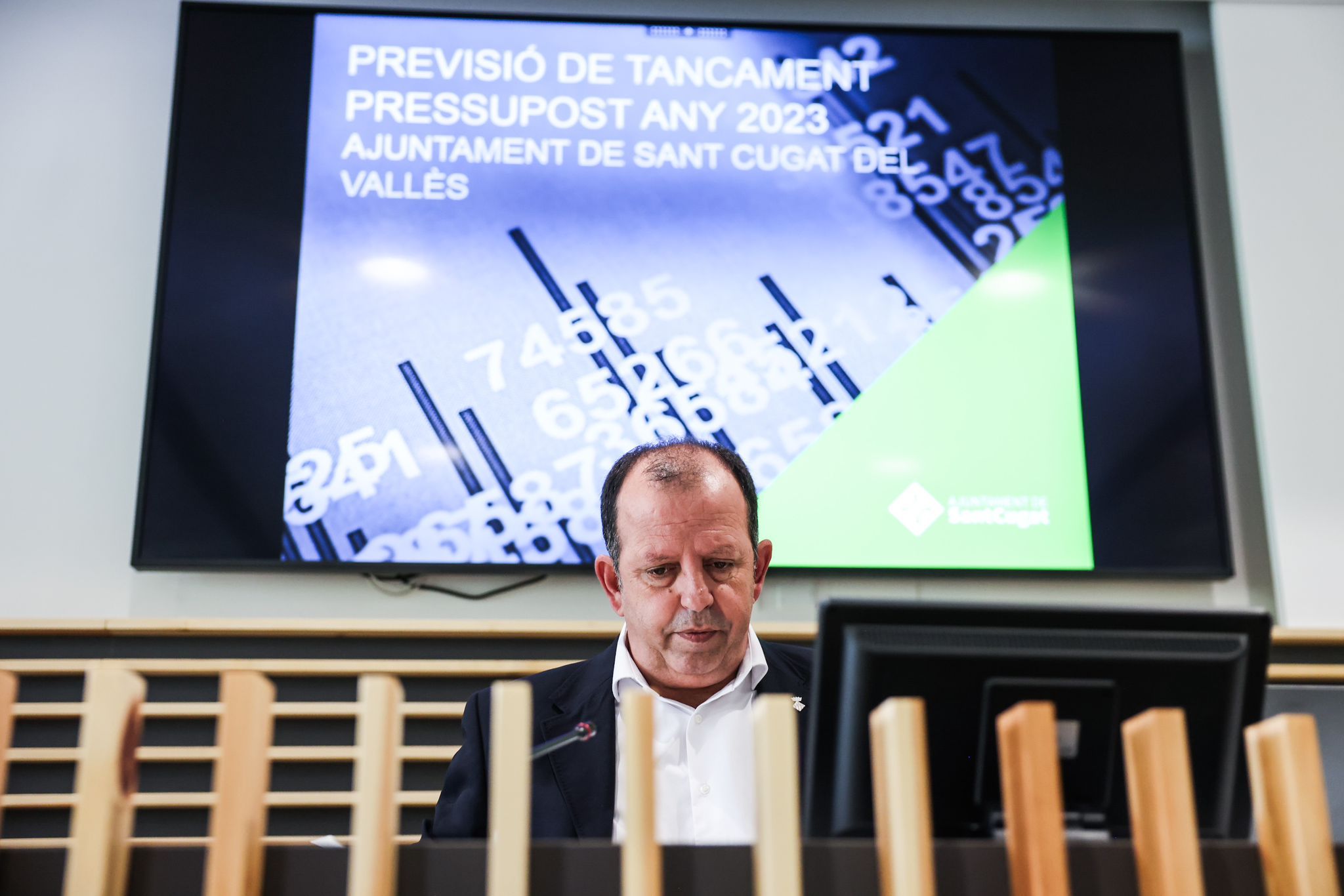 El tinent d'alcaldia d'Economia, Carles Brugarolas FOTO: Ajuntament de SAnt Cugat
