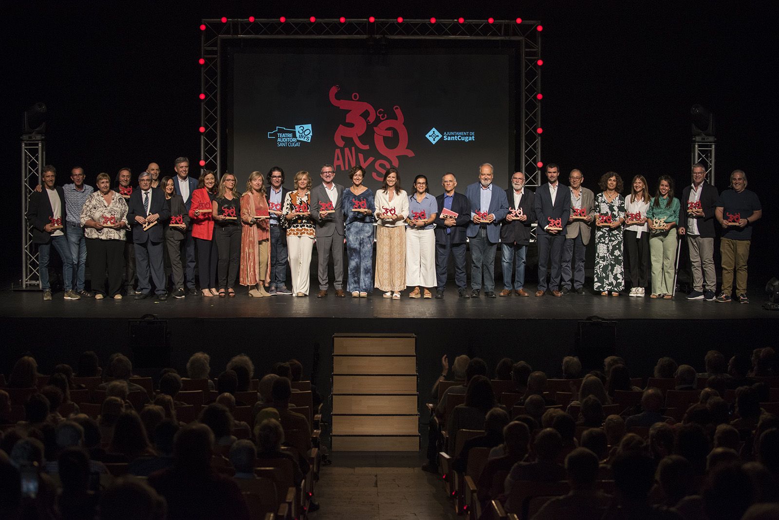 Foto de família 30è aniversari Teatre-Auditori Foto: Bernat Millet