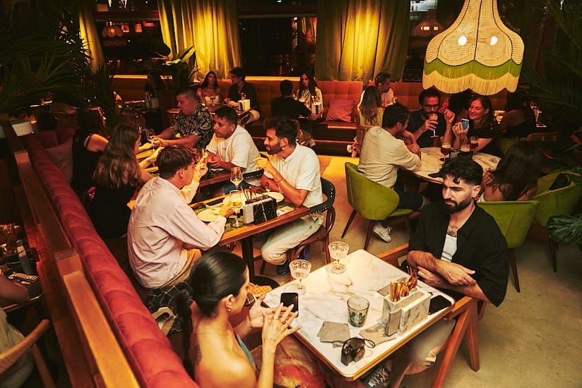 Interior del restaurant de Sant Cugat. FOTO: Cedida