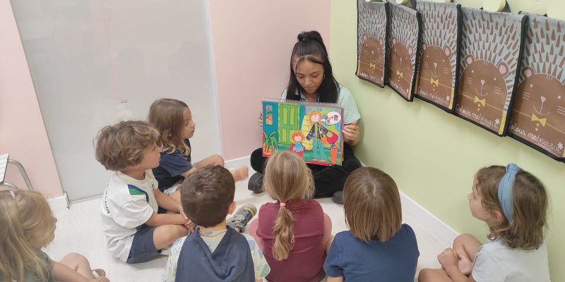 Kids&Us fa servir una innovadora manera d'ensenyar que millora l'aprenentatge de la llengua FOTO: Cedida