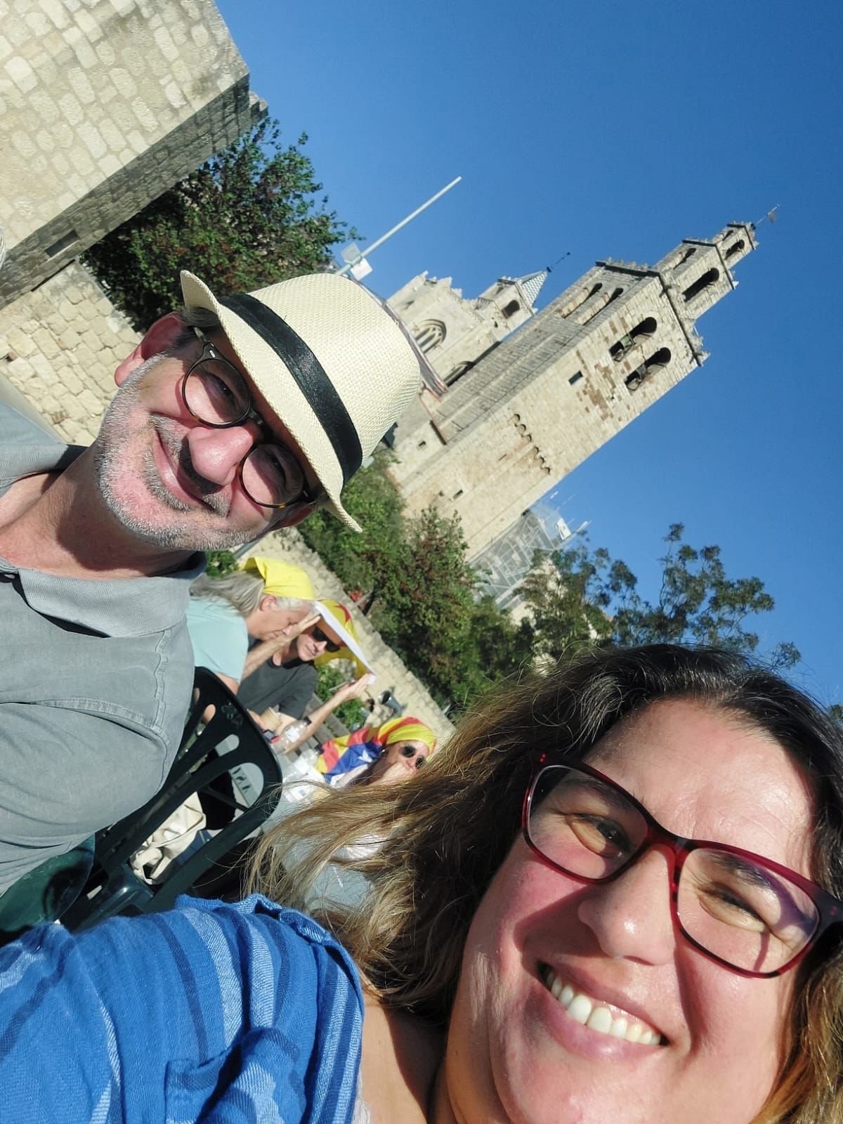 L'alcalde Josep Maria Vallès amb Marat Canas FOTO: Cedida