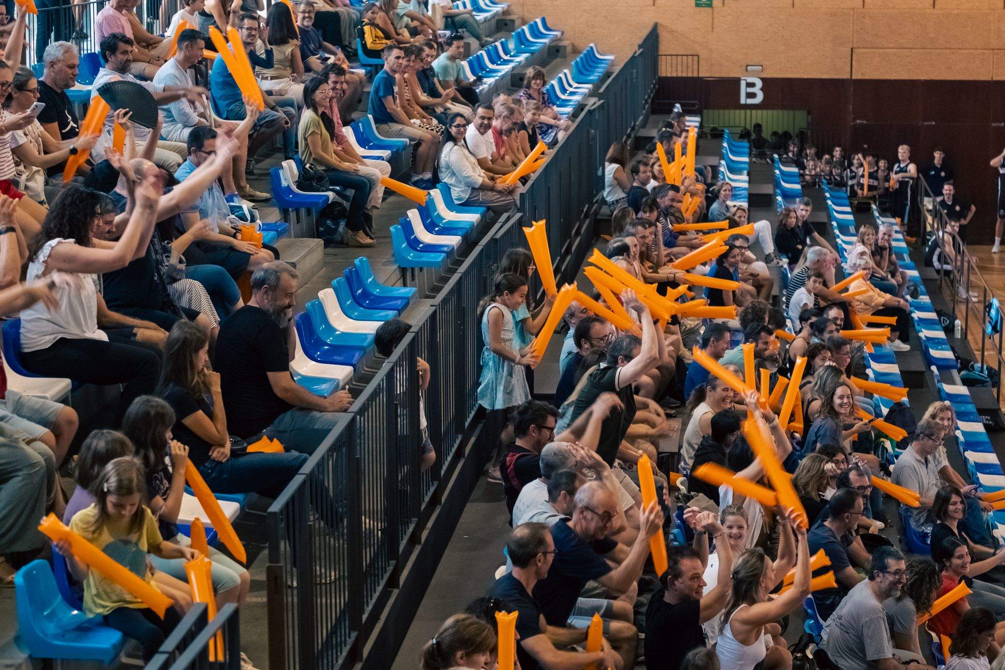 Presentació dels equips de Qbasket Sant Cugat. FOTO: Ale Gómez