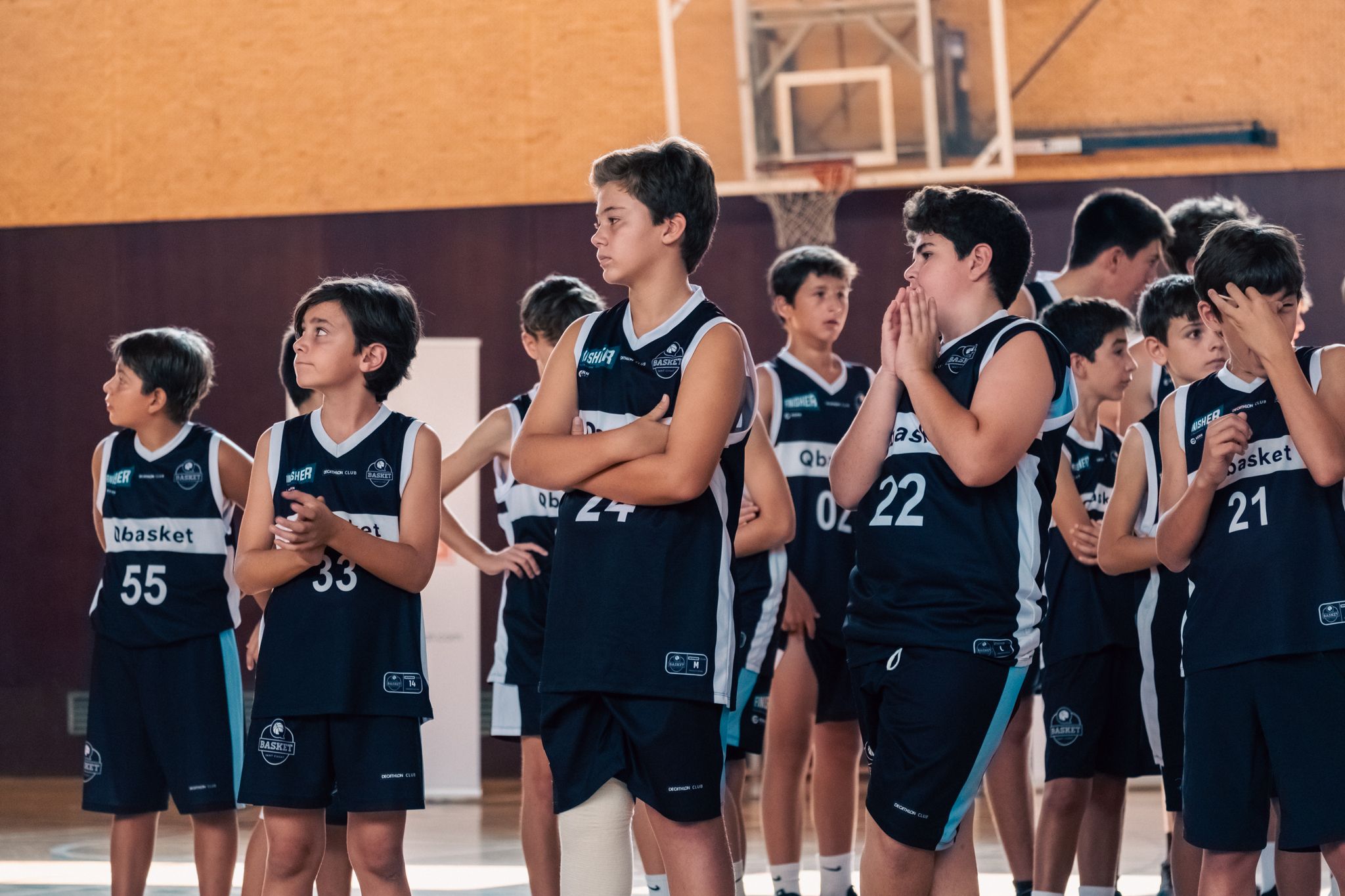 Presentació dels equips de Qbasket Sant Cugat. FOTO: Ale Gómez