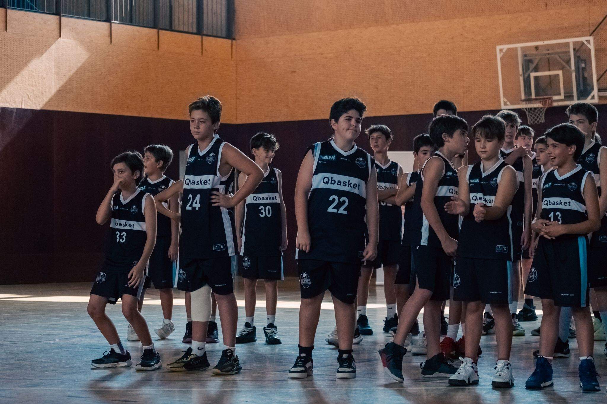 Presentació dels equips de Qbasket Sant Cugat. FOTO: Ale Gómez