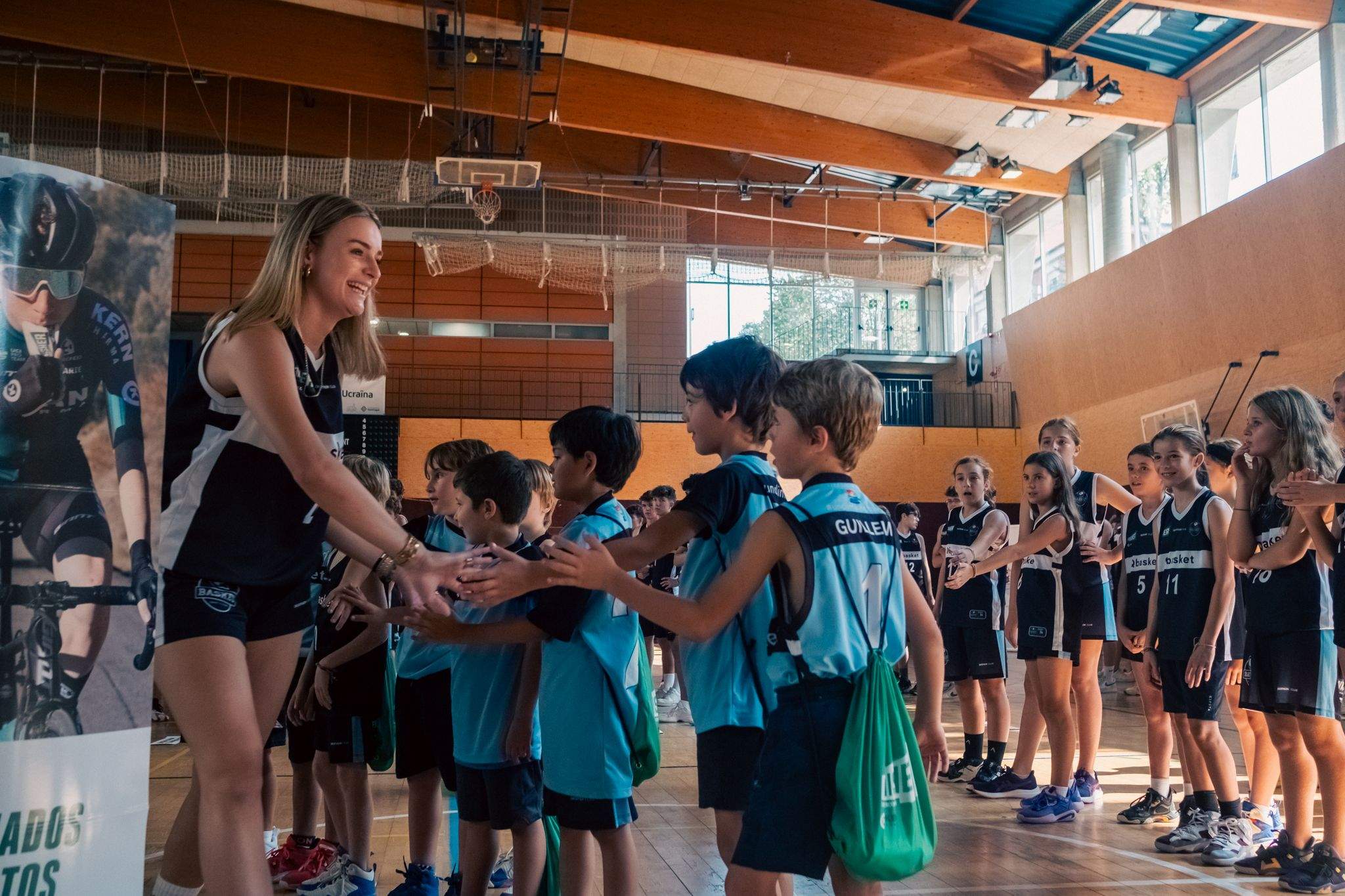 Presentació dels equips de Qbasket Sant Cugat. FOTO: Ale Gómez
