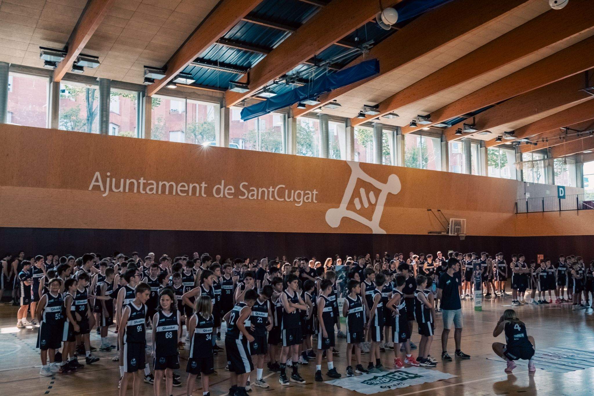 Presentació dels equips de Qbasket Sant Cugat. FOTO: Ale Gómez