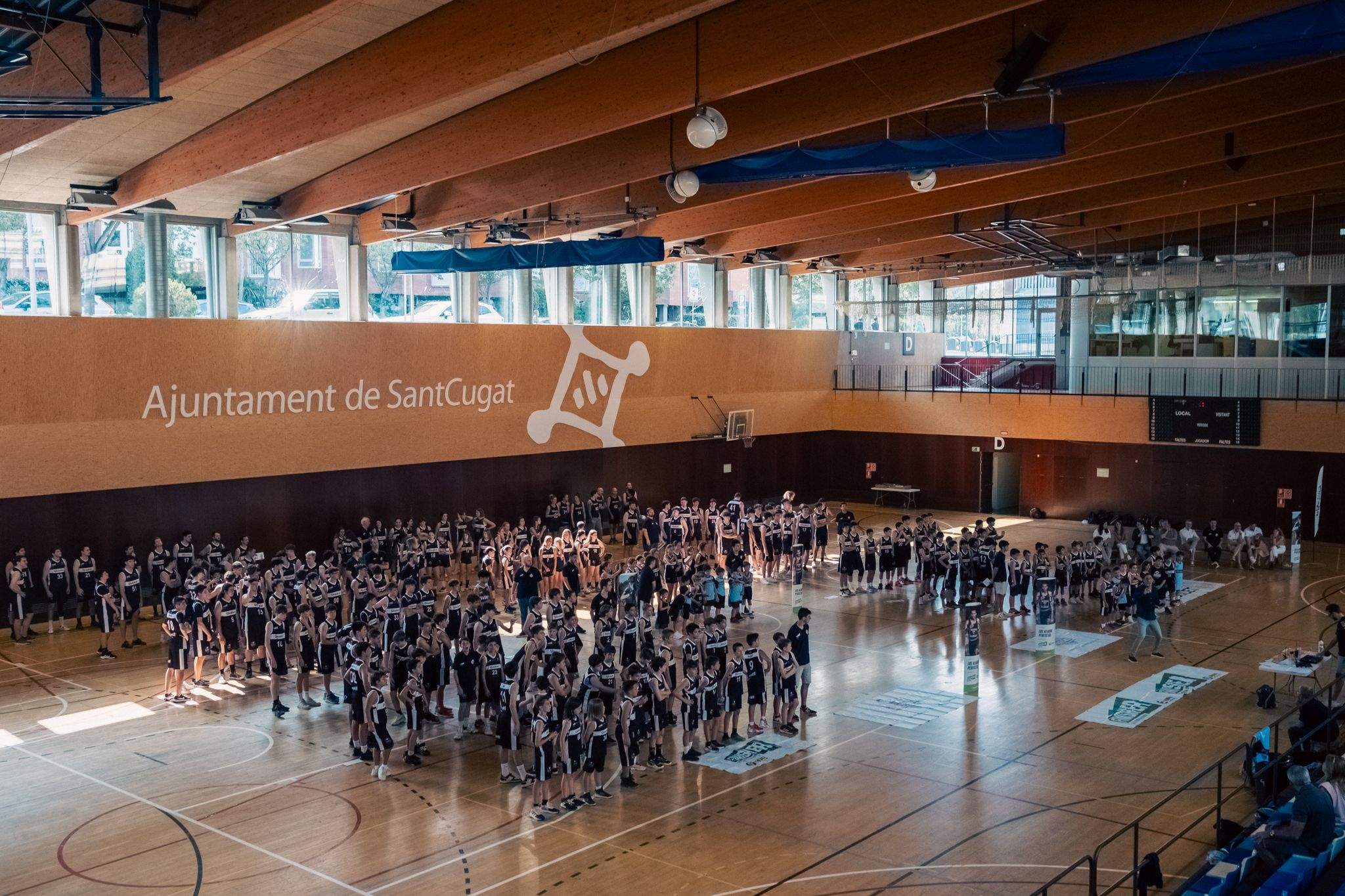 Presentació dels equips de Qbasket Sant Cugat. FOTO: Ale Gómez
