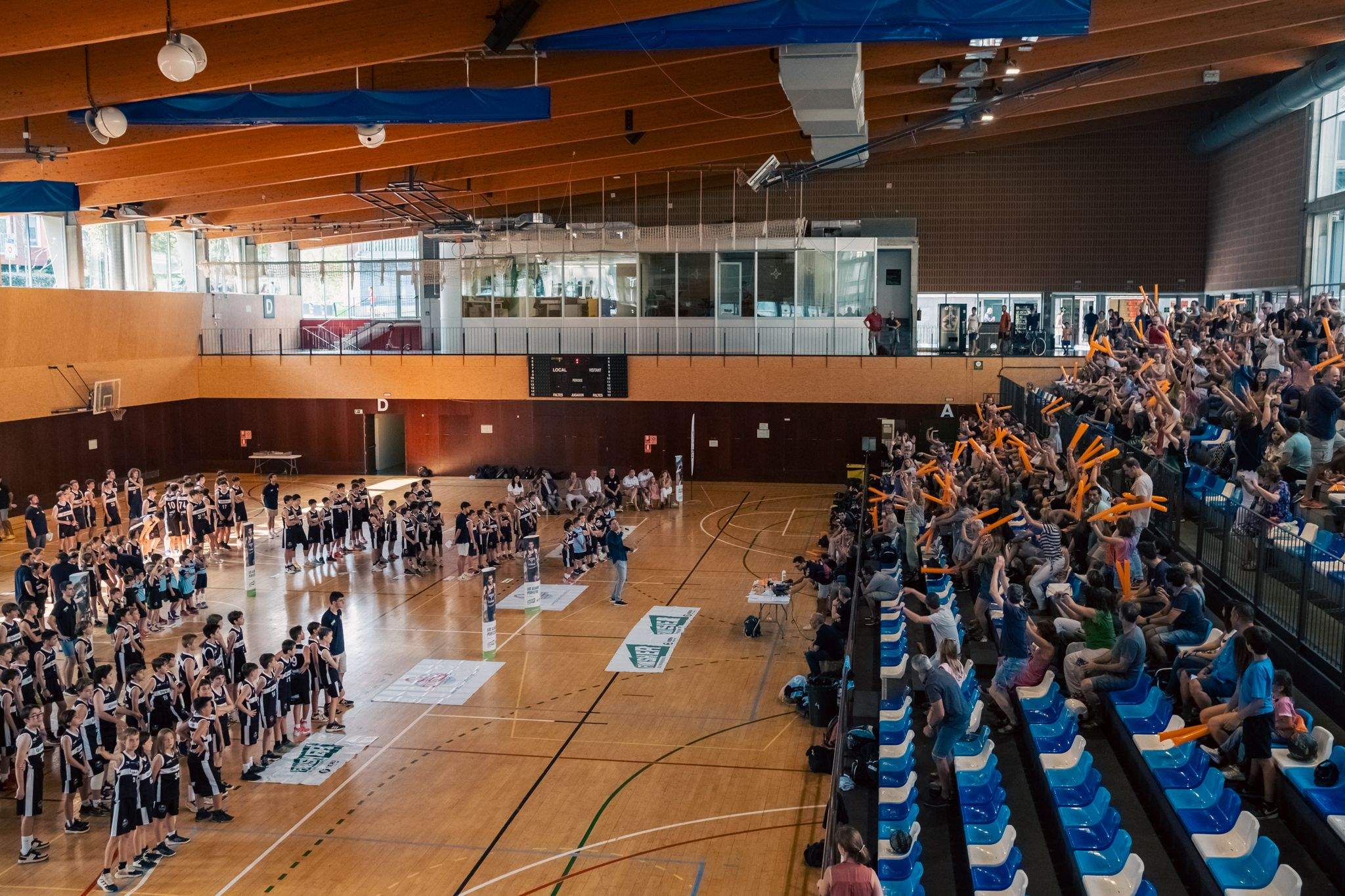 Presentació dels equips de Qbasket Sant Cugat. FOTO: Ale Gómez
