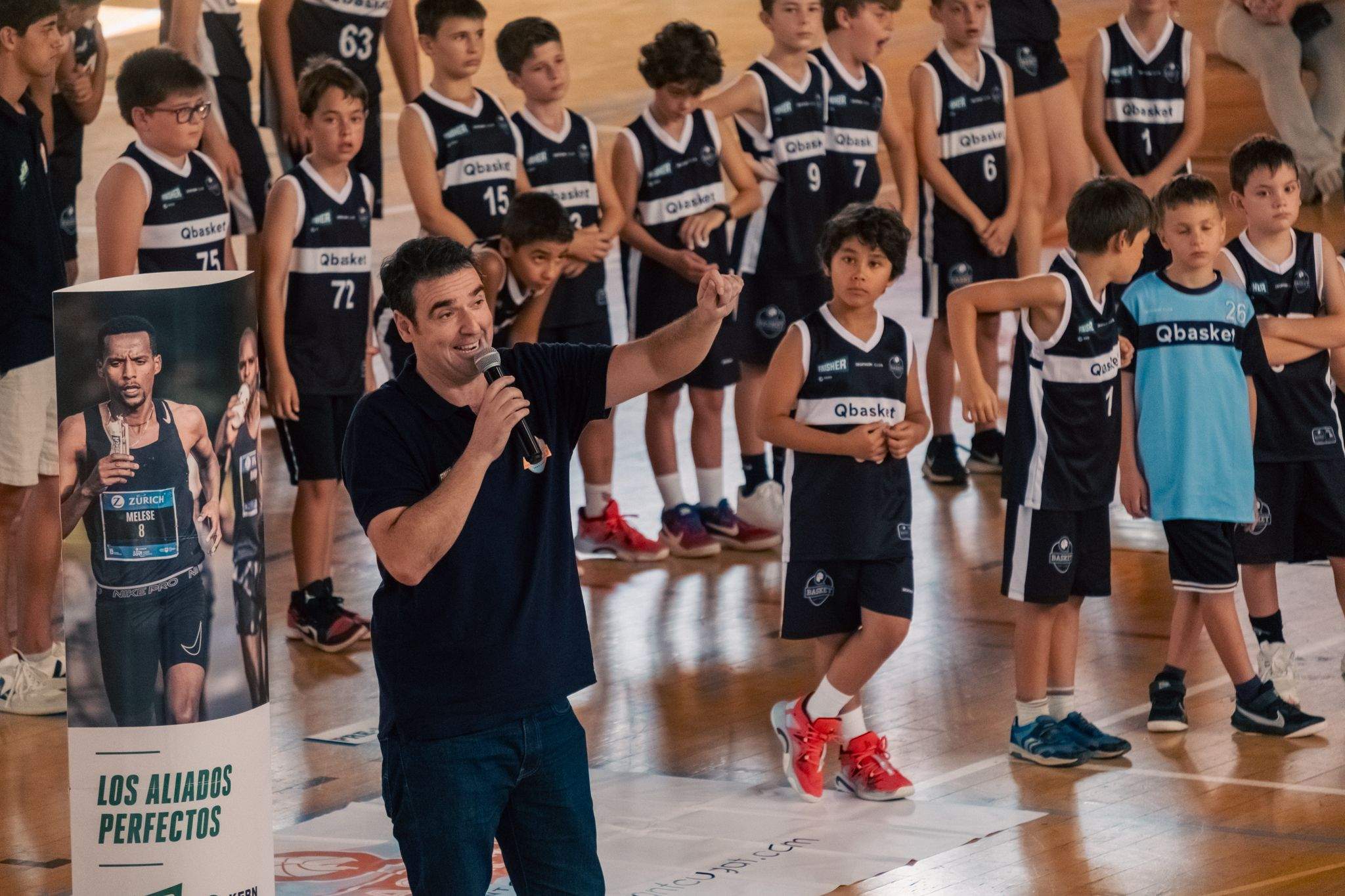 Presentació dels equips de Qbasket Sant Cugat. FOTO: Ale Gómez