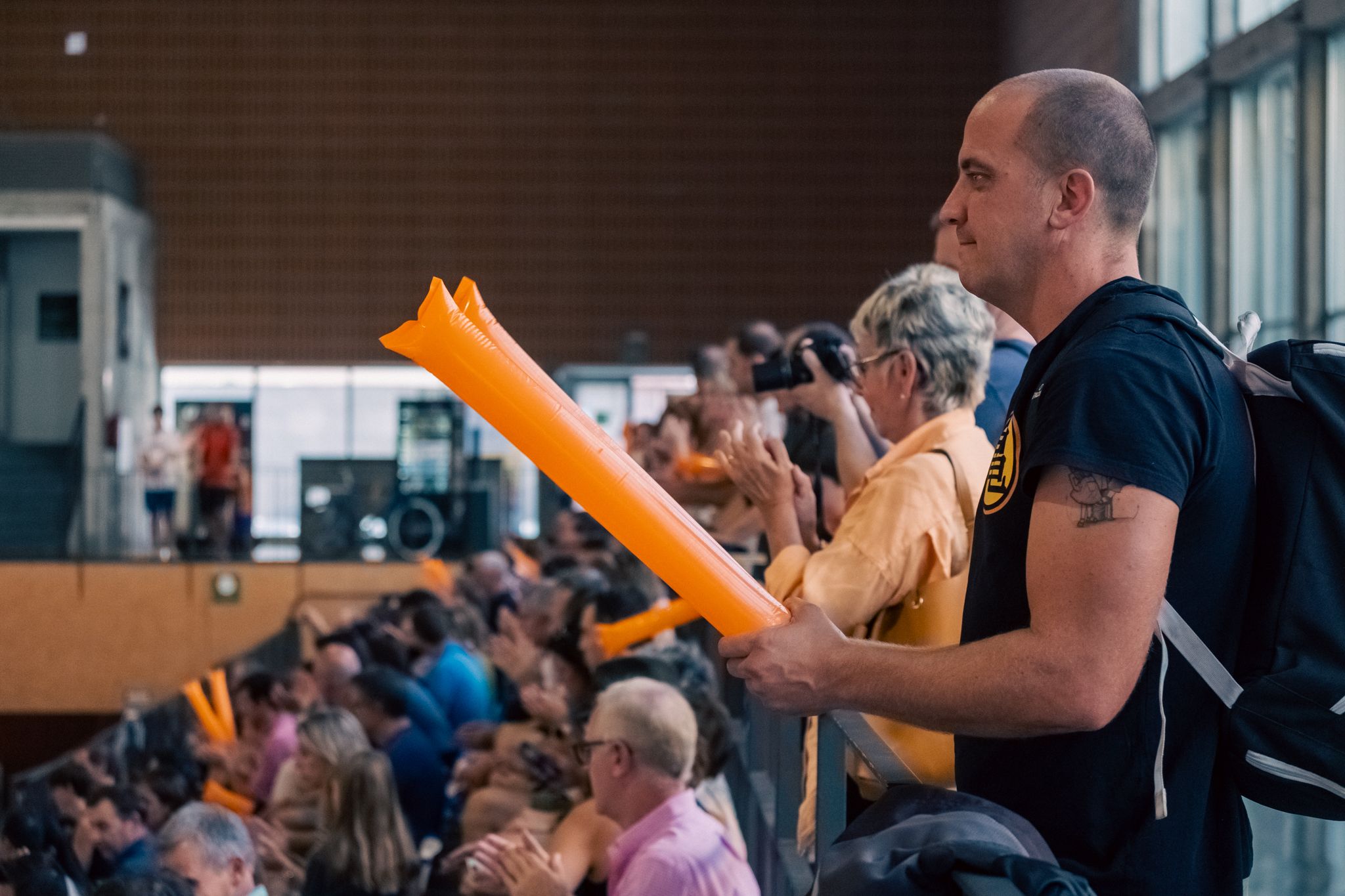 Presentació dels equips de Qbasket Sant Cugat. FOTO: Ale Gómez