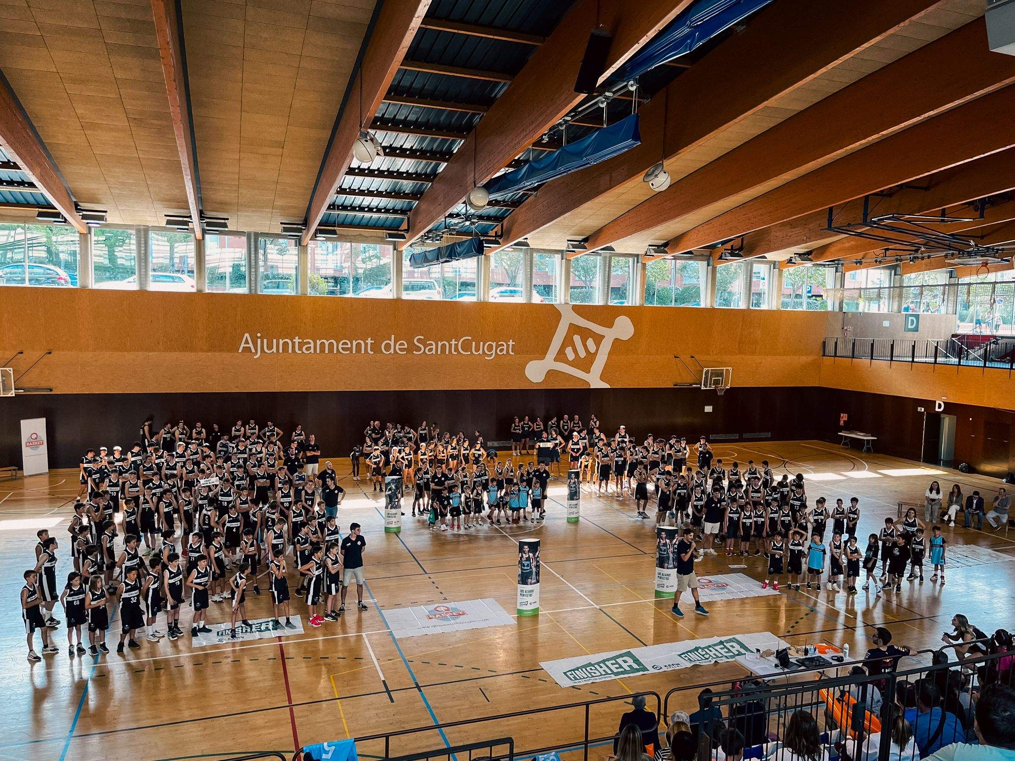 Presentació dels equips de Qbasket Sant Cugat. FOTO: Ale Gómez