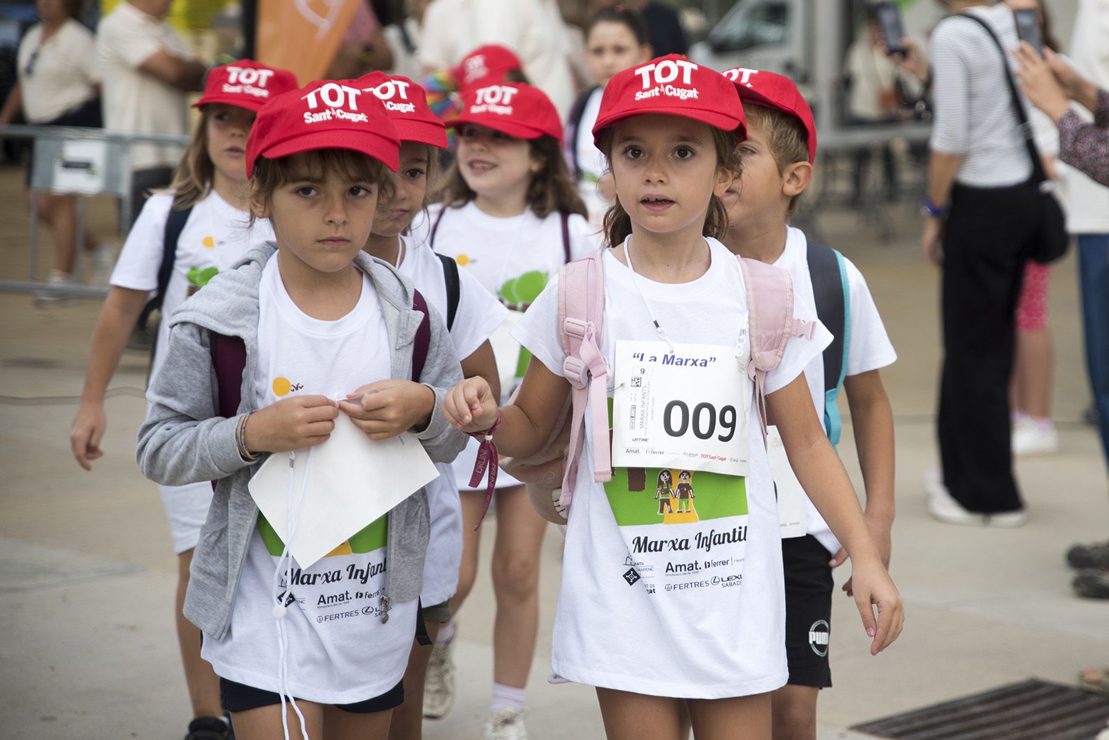 Sortida de la Marxa Infantil. FOTO: Bernat Millet.