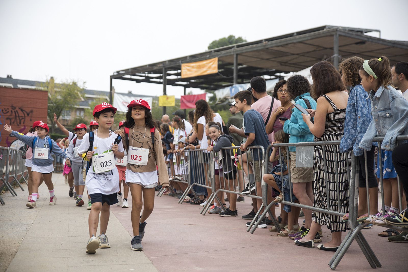 Sortida de la Marxa Infantil. FOTO: Bernat Millet.