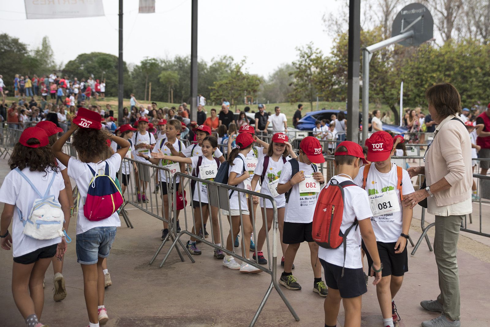 Sortida de la Marxa Infantil. FOTO: Bernat Millet.
