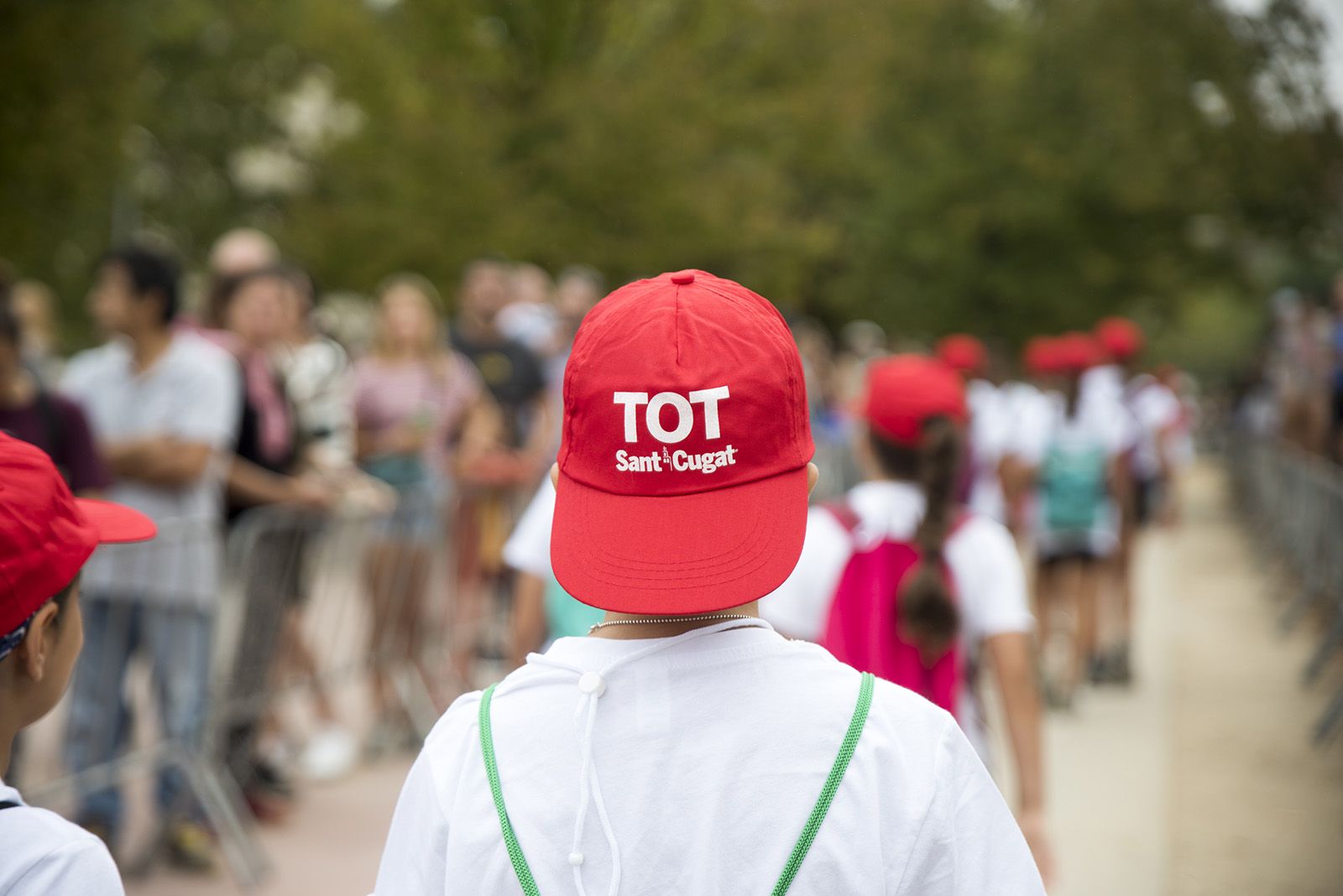 Sortida de la Marxa Infantil. FOTO: Bernat Millet.