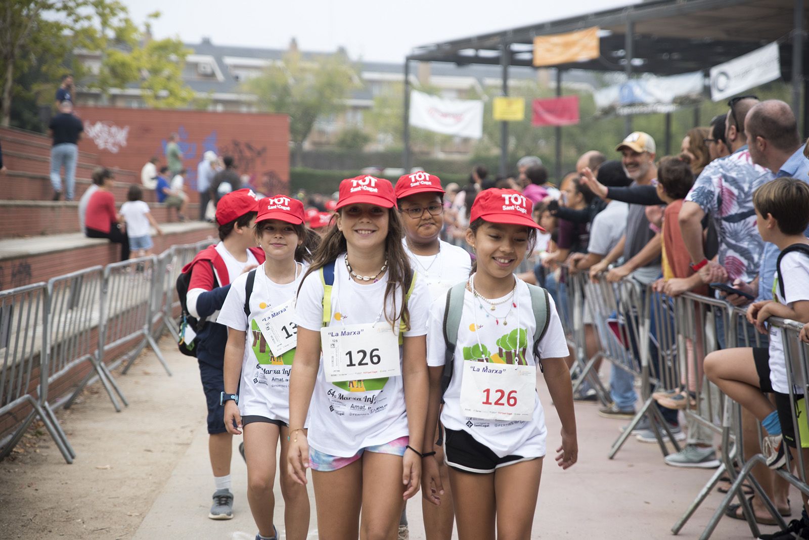 Sortida de la Marxa Infantil. FOTO: Bernat Millet.