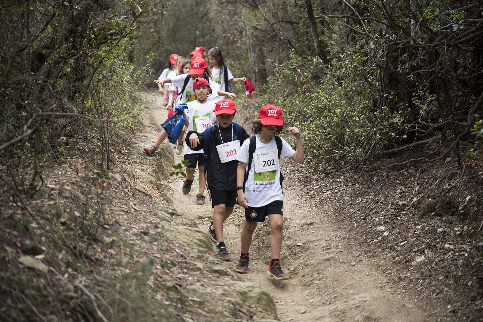 La 64a edició de la Marxa Infantil. FOTO: Bernat Millet.
