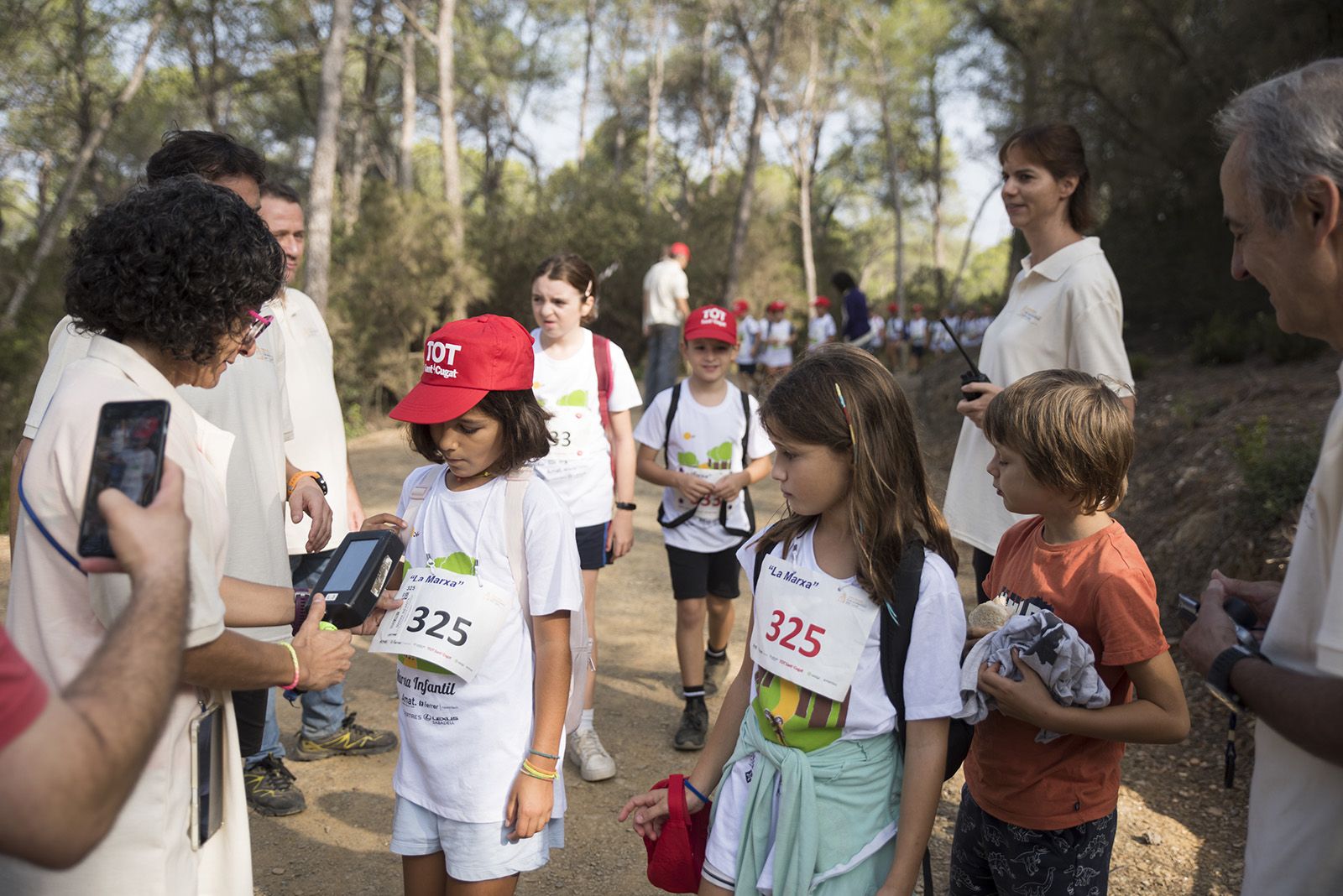 La Marxa Infantil del Club Muntanyenc Sant Cugat. FOTO: Bernat Millet