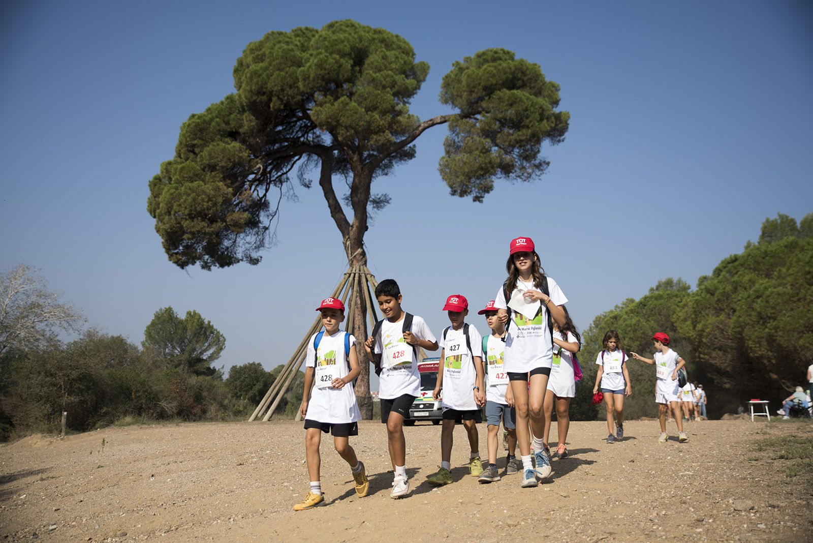 La Marxa Infantil del Club Muntanyenc Sant Cugat. FOTO: Bernat Millet.